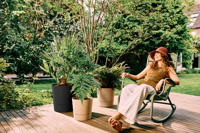 foss round 43cm mushroom beige